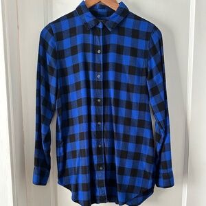 Banana Republic Boyfriend Flannel women's size S
